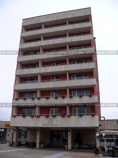 Отель "Свети Никола" - Сандански, Болгария (2009 год). Редакционное фото, фотограф Алексей Стоянов / Фотобанк Лори