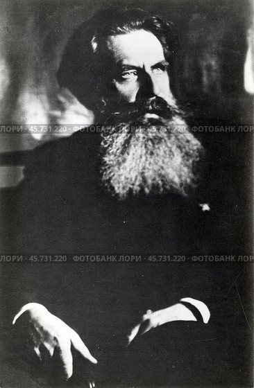 Отто Юльевич Шмидт - советский математик, географ, геофизик, астроном, организатор книгоиздания и реформы системы образования. Исследователь Памира, исследователь Севера. Профессор. Стоковое фото, фотограф Retro / Фотобанк Лори