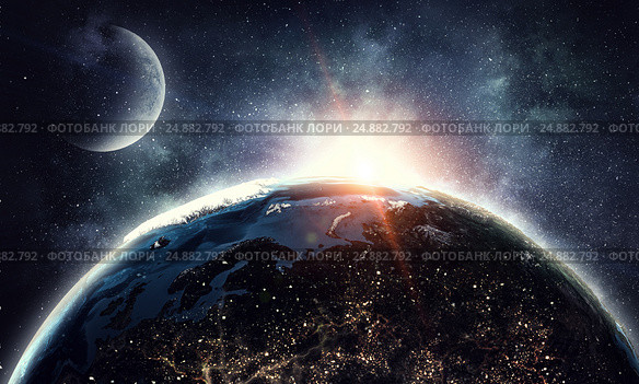 Our unique universe . Mixed media. Стоковая иллюстрация, иллюстратор Sergey Nivens / Фотобанк Лори