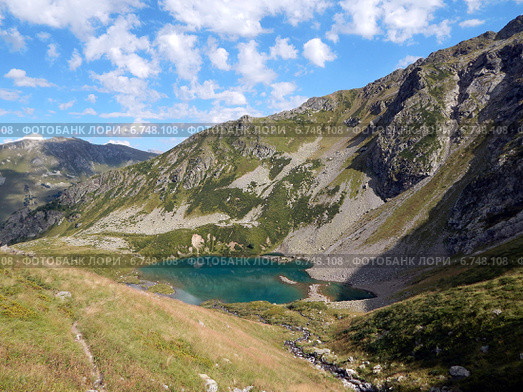 Озеро Айматлы-Джагалы, Архыз, КЧР. Стоковое фото, фотограф Оглоблин Андрей Николаевич / Фотобанк Лори