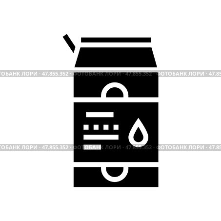 package liquid probiotics glyph icon vector illustration. Стоковая иллюстрация, иллюстратор Vectorwin / Фотобанк Лори