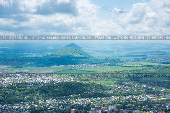 Panoramic view of Pyatigorsk (2016 год). Стоковое фото, фотограф Юлия Белоусова / Фотобанк Лори