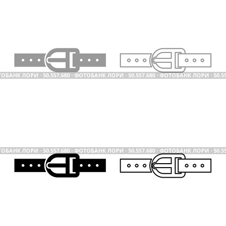 Pants belt leather strapping with buckle trouser set icon grey black color vector illustration image simple solid fill outline contour line thin flat style. Pants belt leather strapping with buckle trouser set icon grey black color vector illustration image solid fill outline contour line thin flat style. Стоковая иллюстрация, агентство Ingram Publishing / Фотобанк Лори