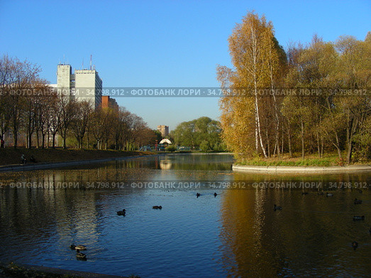 Парк Дружбы. Район Левобережный. Город Москва (2010 год). Стоковое фото, фотограф lana1501 / Фотобанк Лори