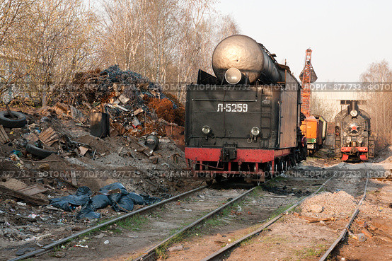 Паровозное депо. Угольный отстойник (2009 год). Редакционное фото, фотограф Павел Гаврилов / Фотобанк Лори
