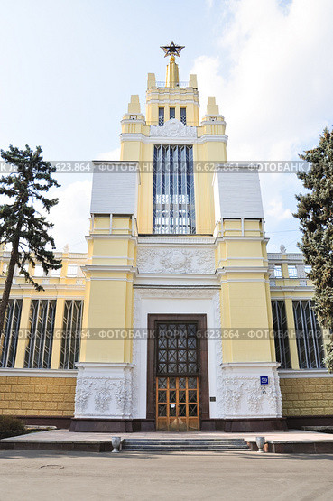 Павильон № 59 "Зерно" на ВДНХ (2014 год). Редакционное фото, фотограф Алёшина Оксана / Фотобанк Лори