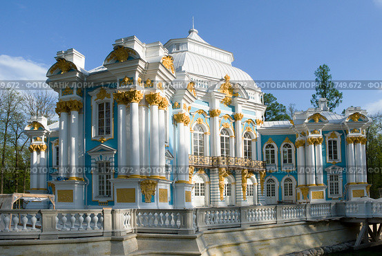 Павильон "Эрмитаж". Екатерининский парк. Город Пушкин (2010 год). Редакционное фото, фотограф Александр Щепин / Фотобанк Лори