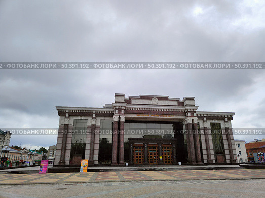 Пензенский областной драматический театр имени А.В. Луначарского (2024 год). Редакционное фото, фотограф Мария Сергеева / Фотобанк Лори