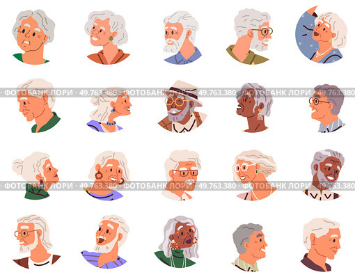 People avatar vector illustration. Identity is sum persons beliefs, values, and personal experiences Uniqueness is testament to infinite possibilities human expression Individualism encourages people. People avatar. Personal profiles provide glimpse into users preferences and social connections. Стоковая иллюстрация, агентство Ingram Publishing / Фотобанк Лори