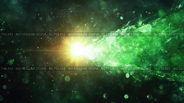 photorealistic green flare. Стоковое фото, фотограф Vectorwin / Фотобанк Лори