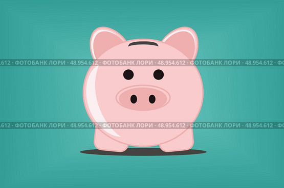 Piggy bank. Стоковая иллюстрация, агентство Ingram Publishing / Фотобанк Лори