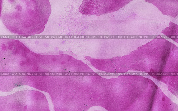 pink paint stains on paper. textural background. Стоковое фото, агентство Ingram Publishing / Фотобанк Лори