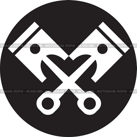 Piston icon. Стоковая иллюстрация, агентство Ingram Publishing / Фотобанк Лори
