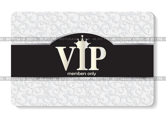 Platinum VIP Members Card Vector Illustration EPS10. VIP Members Card Vector Illustration. Стоковая иллюстрация, агентство Ingram Publishing / Фотобанк Лори