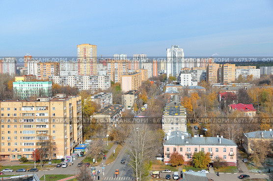 Подмосковье, город Балашиха (2014 год). Стоковое фото, фотограф Овчинникова Ирина / Фотобанк Лори
