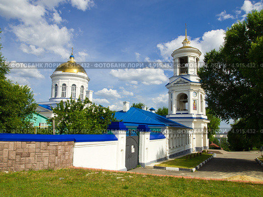 Покровский кафедральный собор, город Воронеж (2013 год). Стоковое фото, фотограф Вячеслав Палес / Фотобанк Лори