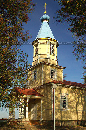 Poland, Losinka, Orthodox Church of St.Jacob Apostle. Стоковое фото, агентство BE&W Photo / Фотобанк Лори
