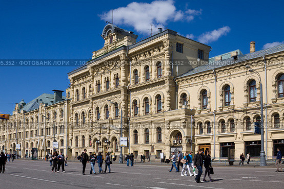 Политехнический музей в Москве на Новой площади (2011 год). Редакционное фото, фотограф Солодовникова Елена / Фотобанк Лори