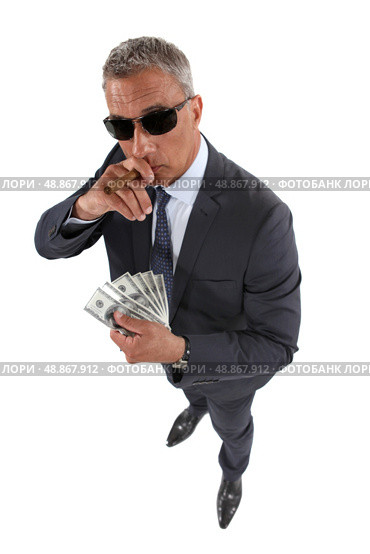 Portrait of a crook. Стоковое фото, агентство Ingram Publishing / Фотобанк Лори