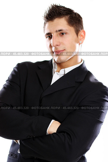 Portrait of a handsome man. Стоковое фото, фотограф Андрей Аркуша / Фотобанк Лори