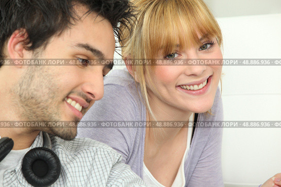Portrait of couple. Стоковое фото, агентство Ingram Publishing / Фотобанк Лори