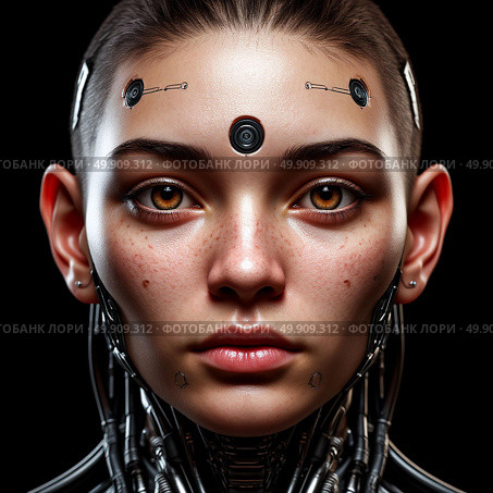 Портреты с уникальными чертами: Стоковое AI-изображение, AI-художник Александр Моргунов / Фотобанк Лори