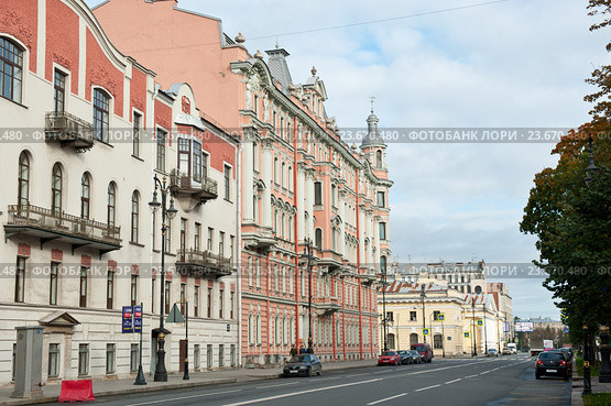 Потемкинская улица. Санкт-Петербург. Россия (2016 год). Редакционное фото, фотограф E. O. / Фотобанк Лори