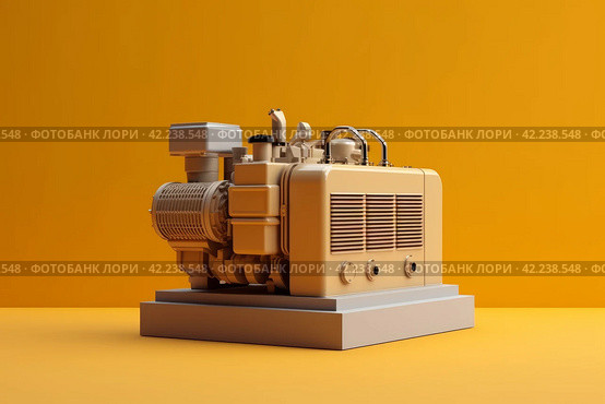 Power generator fuel. Generate Ai. Стоковое AI-изображение, AI-художник Иван Рябоконь / Фотобанк Лори