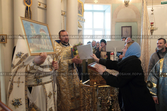Престольный праздник храма, Покров Пресвятой Богородицы, город Балашиха (2017 год). Редакционное фото, фотограф Дмитрий Неумоин / Фотобанк Лори