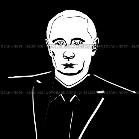 Президент. Стоковая иллюстрация, иллюстратор Сергей Скрыль / Фотобанк Лори