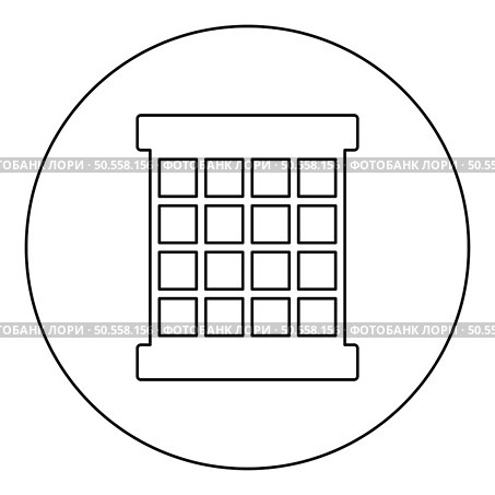 Prisoner window grid grate prison jail concept icon in circle round black color vector illustration image outline contour line thin style simple. Prisoner window grid grate prison jail concept icon in circle round black color vector illustration image outline contour line thin style. Стоковая иллюстрация, агентство Ingram Publishing / Фотобанк Лори