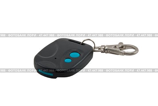 Пульт сигнализации изолированно на белом фоне. Car trinket isolated on white. Стоковое фото, фотограф Татьяна Д / Фотобанк Лори