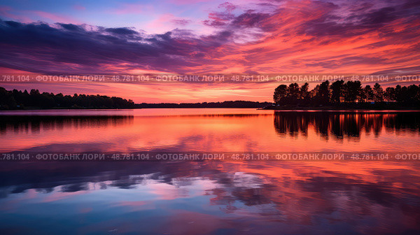 purples water color sky ai generated. Стоковое AI-изображение, AI-художник Vectorwin / Фотобанк Лори