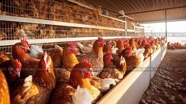 quail animal eggs production ai generated. Стоковое AI-изображение, AI-художник Vectorwin / Фотобанк Лори