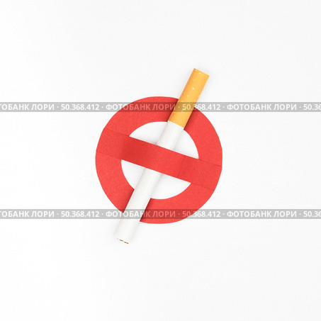 quit smoking with bad habit concept. Стоковое фото, агентство Ingram Publishing / Фотобанк Лори