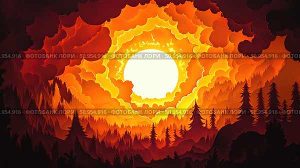 radiation lighting up solar flare ai generated. Стоковое AI-изображение, AI-художник Vectorwin / Фотобанк Лори