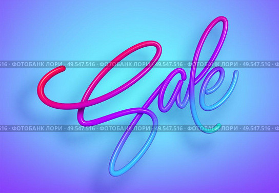 Rainbow Sale lettering in 3d style. Liquid effect of a color gradient in volumetric style. Isolated numbers on a white background. Vector illustration EPS10. Rainbow Sale lettering in 3d style. Liquid effect of a color gradient in volumetric style. Isolated numbers on a white background. Vector illustration. Стоковая иллюстрация, агентство Ingram Publishing / Фотобанк Лори