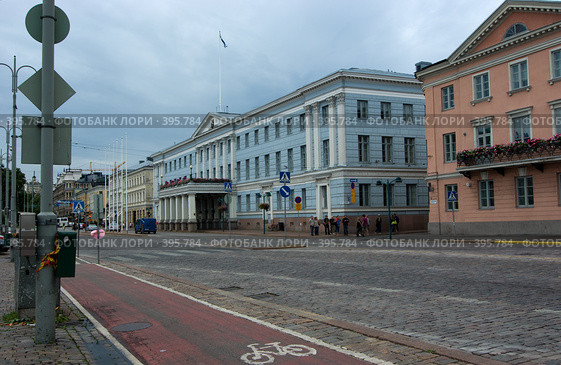 Ратуша в Хельсинки (2008 год). Стоковое фото, фотограф Андрей Некрасов / Фотобанк Лори