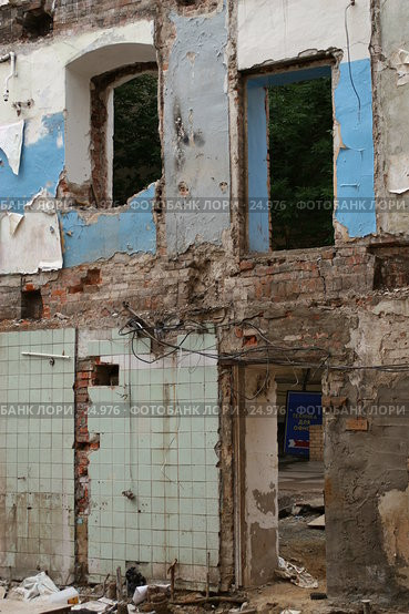 Развалины в центре Москвы. Стоковое фото, фотограф Ирина Мойсеева / Фотобанк Лори