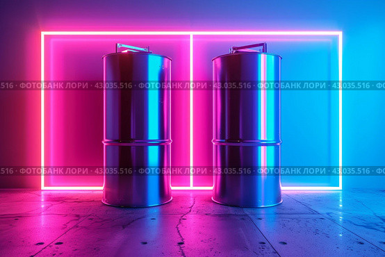 Rechargeable Battery packs energy wiring. Generate Ai. Стоковое AI-изображение, AI-художник Иван Рябоконь / Фотобанк Лори