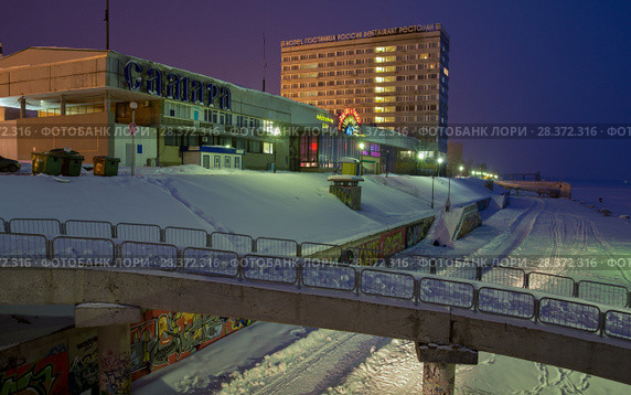 Речной порт города Самары (2012 год). Редакционное фото, фотограф Акиньшин Владимир / Фотобанк Лори