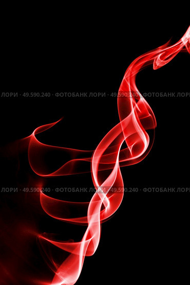 red smoke on black background. red smoke, black background. Стоковое фото, агентство Ingram Publishing / Фотобанк Лори