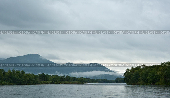 Река Быстрая (Камчатка) Стоковое фото, фотограф Борис Иванов / Фотобанк Лори