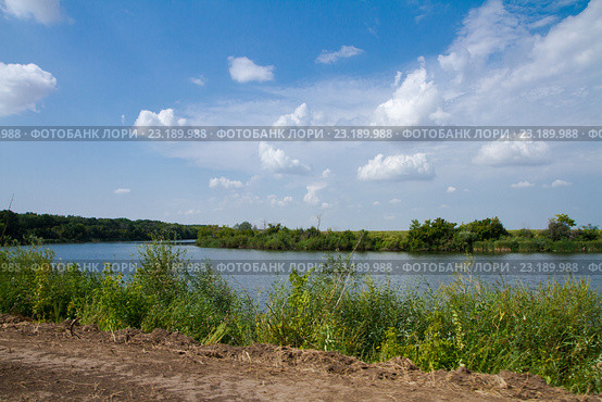 Река Иргиз. Стоковое фото, фотограф Михаил Смыслов / Фотобанк Лори