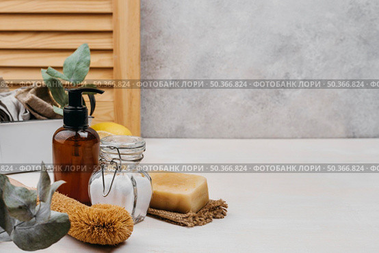 relaxation indoors products copy space marble background. Стоковое фото, агентство Ingram Publishing / Фотобанк Лори