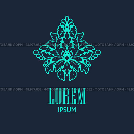 Retro  Monogram Logos. Vintage Vector Concepts. EPS 10. Стоковая иллюстрация, агентство Ingram Publishing / Фотобанк Лори