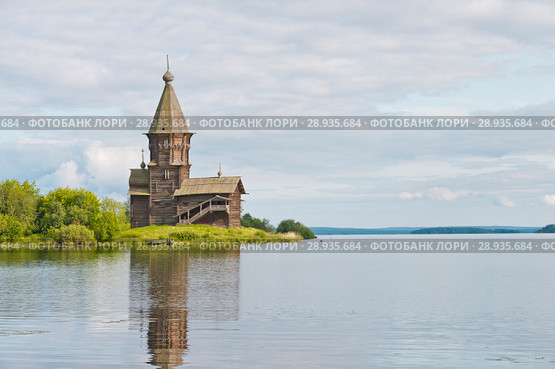 Россия, Карелия, Кондопога, Успенская церковь (2015 год). Стоковое фото, фотограф Александр Циликин / Фотобанк Лори
