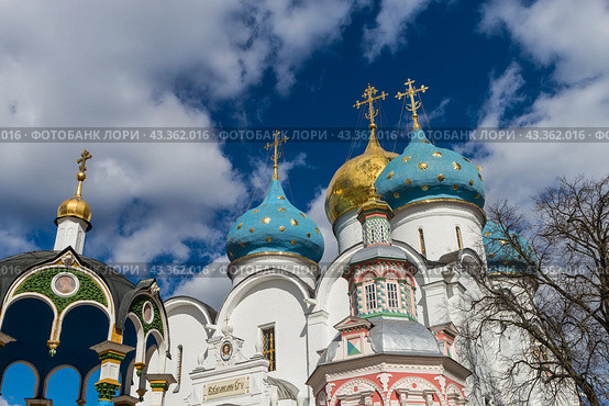 Россия Сергиев Посад Свято-Троицкая Сергиева лавра. Стоковое фото, фотограф Оксана Владимировна Грачева / Фотобанк Лори