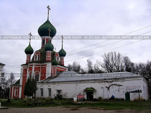 Россия, Ярославская область, Переславль-Залесский, Собор Владимирской иконы Божией Матери. Стоковое фото, фотограф Светлана Коршук / Фотобанк Лори