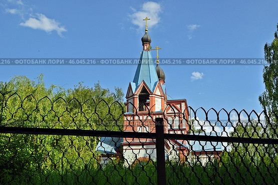 Рождественская церковь. Село Рождествено калужской области. (2019 год). Стоковое фото, фотограф Лариса Вишневская / Фотобанк Лори